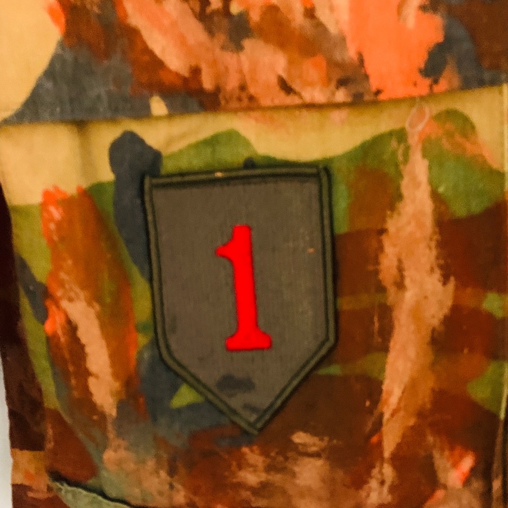Custom Painted Army Fatigue Jacket (Not Included … - image 8